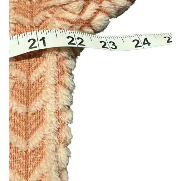 NEW Derek Heart Junior's Large Pink Long Sleeve Plush‎ Hooded Pullover NWT - Picture 4 of 7